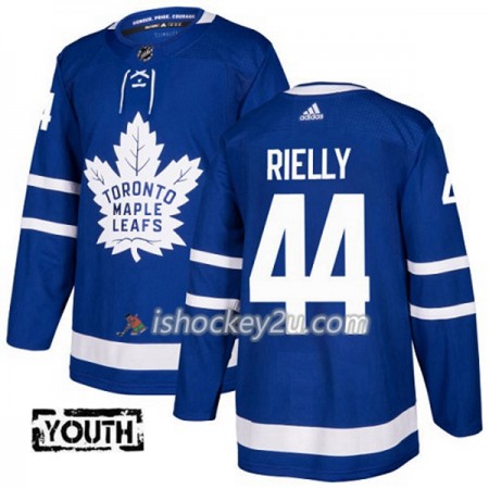 Børn NHL Toronto Maple Leafs Trøje Morgan Rielly 44 Adidas 2017-2018 Blå Authentic